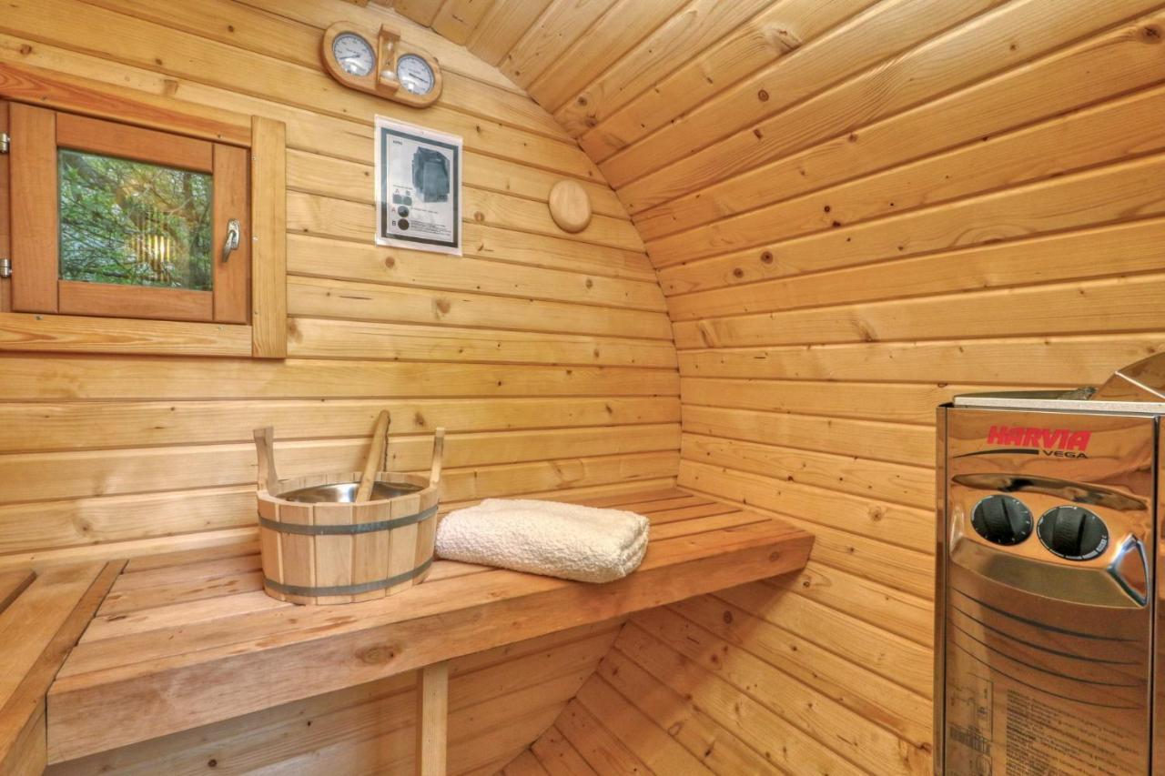 Seepark Kirchheim Ferienhaus Bei Vera Mit Sauna Eksteriør billede